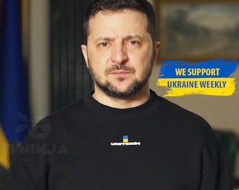 Zelensky sweatshirt,Ukraine sweatshirt,zelensky sweater,ukraine sweater,zelensky jumper,united24 sweater,zelensky pullover,support Ukraine