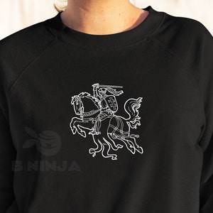 Lithuania sweatshirt,Lithuanian sweatshirt,Vytis sweater,lithuania Vytis sweatshirt,Lithuanian gift,Lithuania pullover,Lithuania crewneck