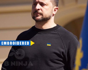 Ukraine sweatshirt,Ukraine flag,Zelensky sweatshirt,embroidered Ukraine sweatshirt,zelensky sweater,embroidered ukraine flag,ukraine hoodie