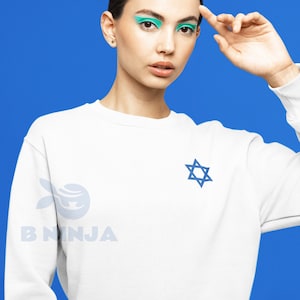 Star of deals david sweater