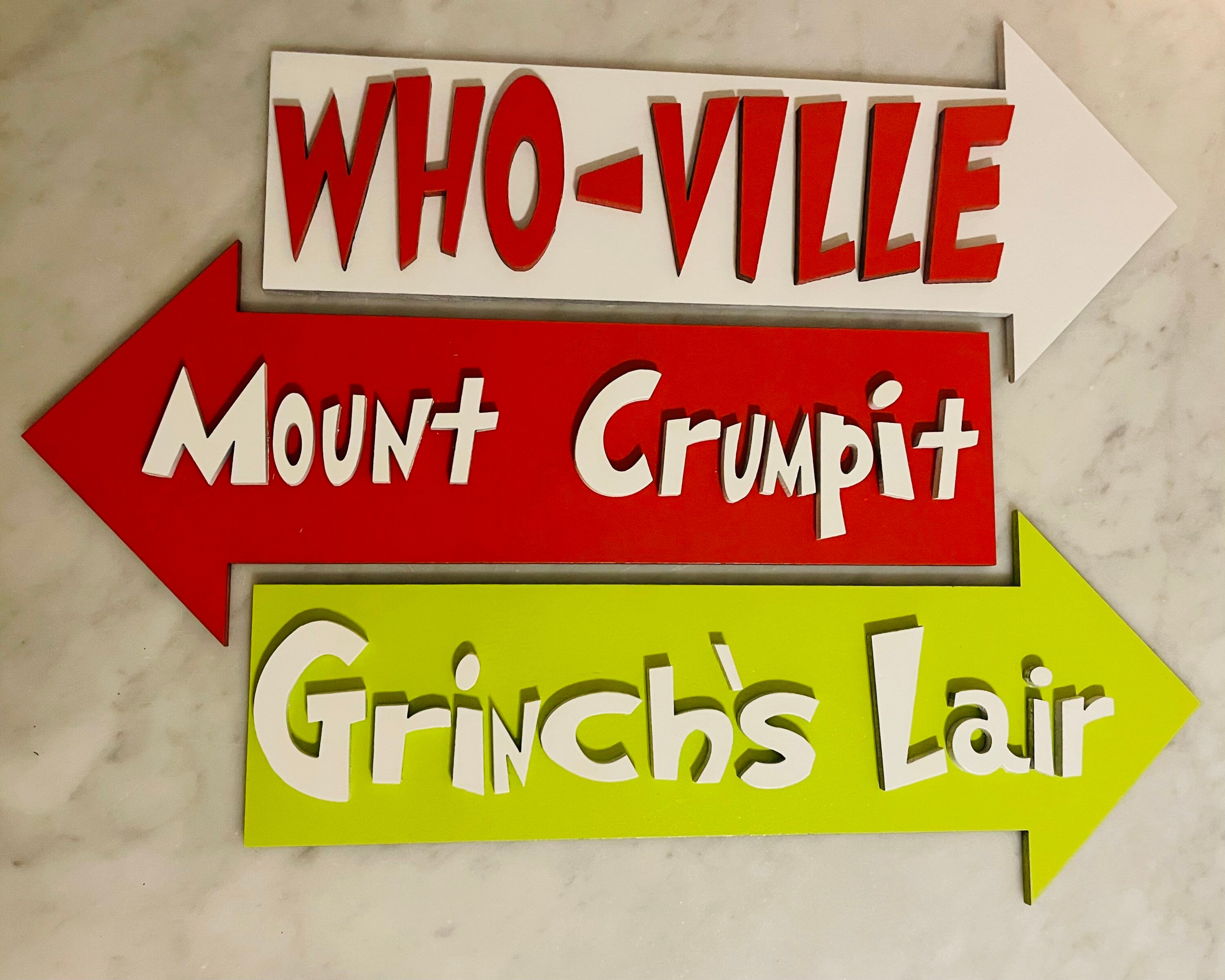 WHO-VILLE MOUNT Crumpit Grinch's Lair Wood Sign Grinch - Etsy