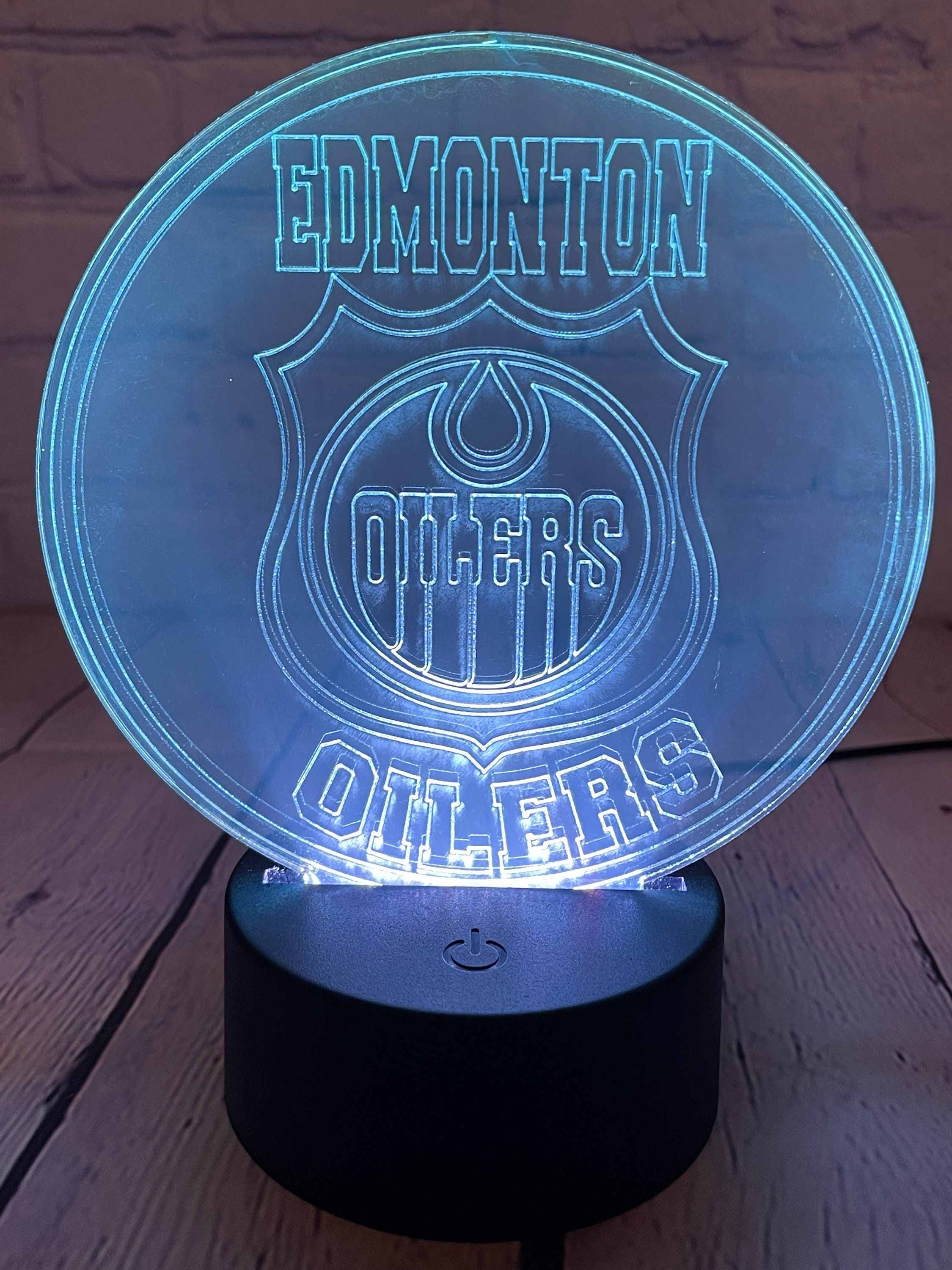 Edmonton Oilers Led Lighted Bottle 