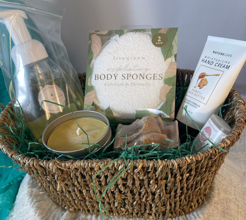 Luxury Spa Gift Basket for Herrelaxation Pampering Etsy