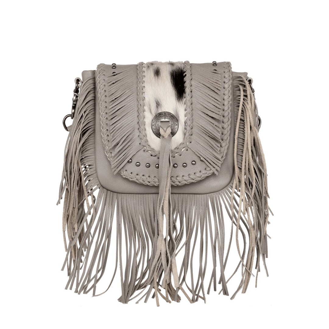 Montana West Leather Fringed Crossbody Bagmontana West Bohemian