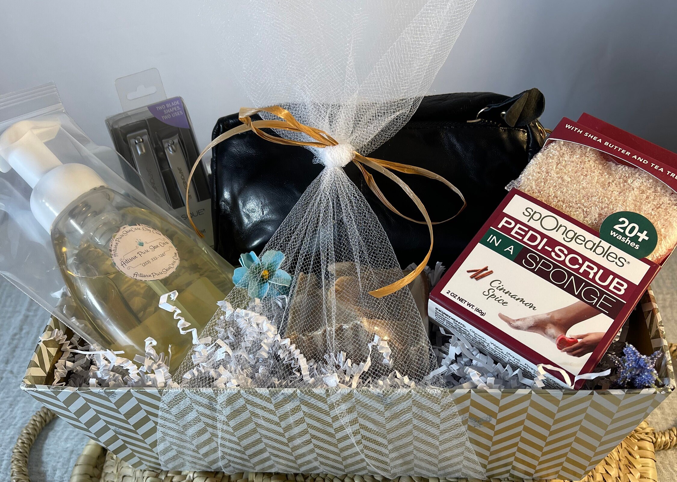 Luxury Gift Basket For Him Spa Manicure Gift Basket For - Etsy New Zealand