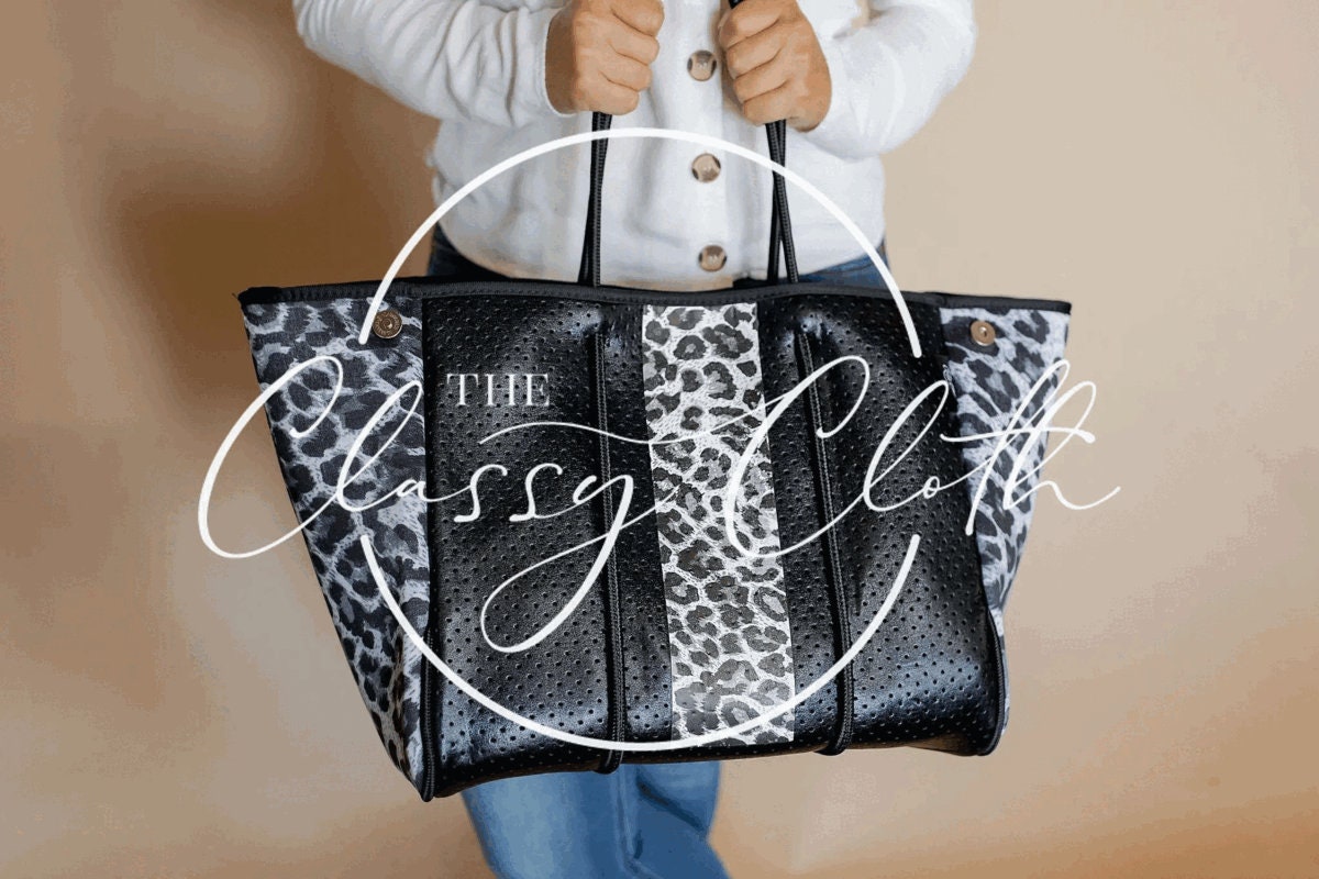 Leopard clearance neoprene bag