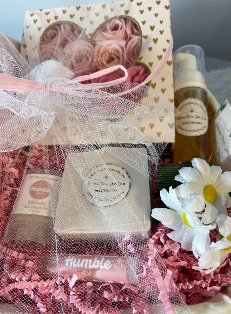 Luxury Spa Gift Basket for Herwomen's Spa Gift Basket Etsy