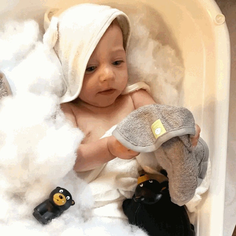 Organic Bamboo Face Towelswashcloths for Sensitive Etsy