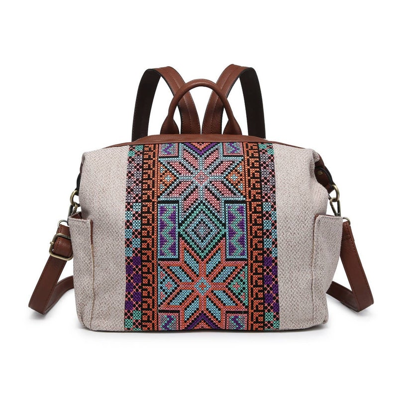 Southwest Aztec Backpackaztec Satchelaztec Etsy