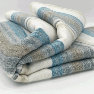 Alpaca Wool Living Room Throw-Soft Warm Luxury Alpaca Wool Blanket-XL