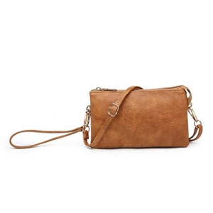 Riley Crossbody-Jen & Co Wristlet Shoulder Bag-Various Colors