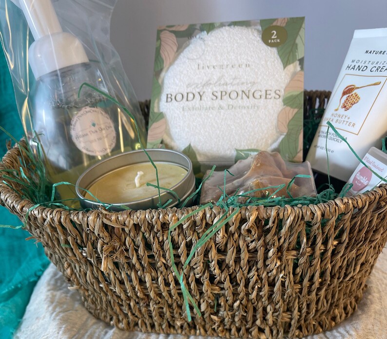 Luxury Spa Gift Basket for Herrelaxation Pampering Etsy