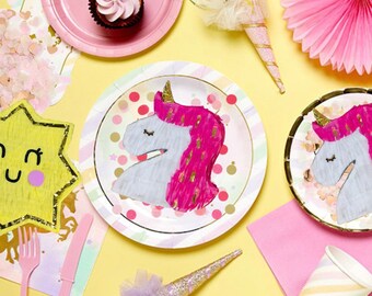 Mini piñata de unicornio, recuerdo de fiesta de unicornio, cumpleaños de unicornio, piñata, decoraciones de unicornio, fiesta de princesa, baby shower de unicornio, fiesta de cumpleaños