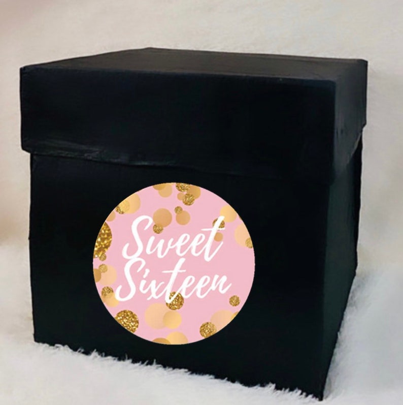 Explosion Box Gender Reveal Surprise Box 1st Birthday Baby Etsy