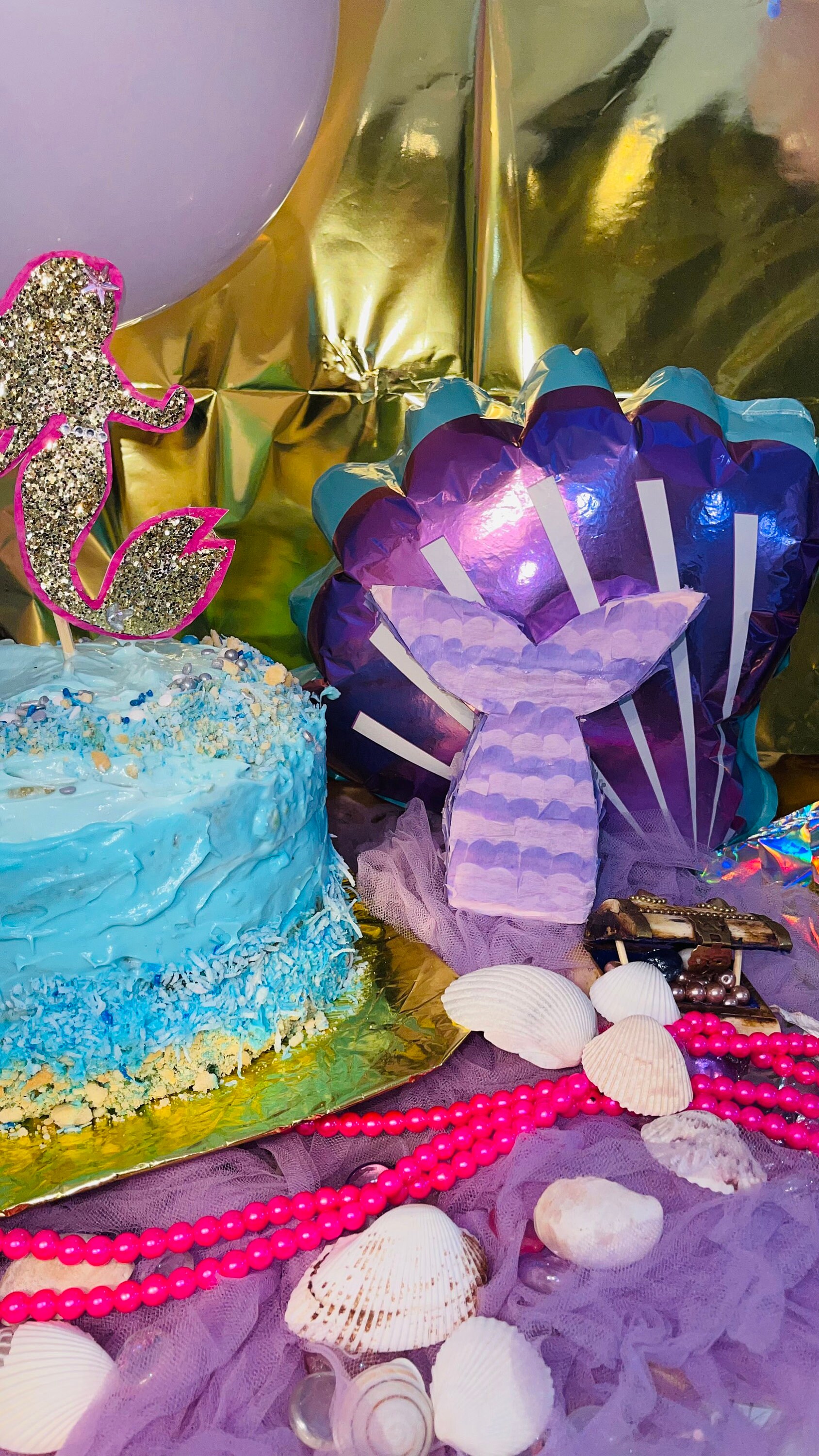 Mini Mermaid Pinata Piñata Mermaid Party Under the Sea Etsy