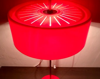 Unconventional table lamp with height-adjustable shade. Elektrosvit, Typ 2151201