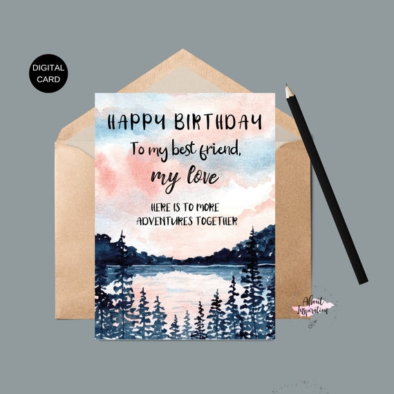 Happy Birthday Cards To Print For A Friend