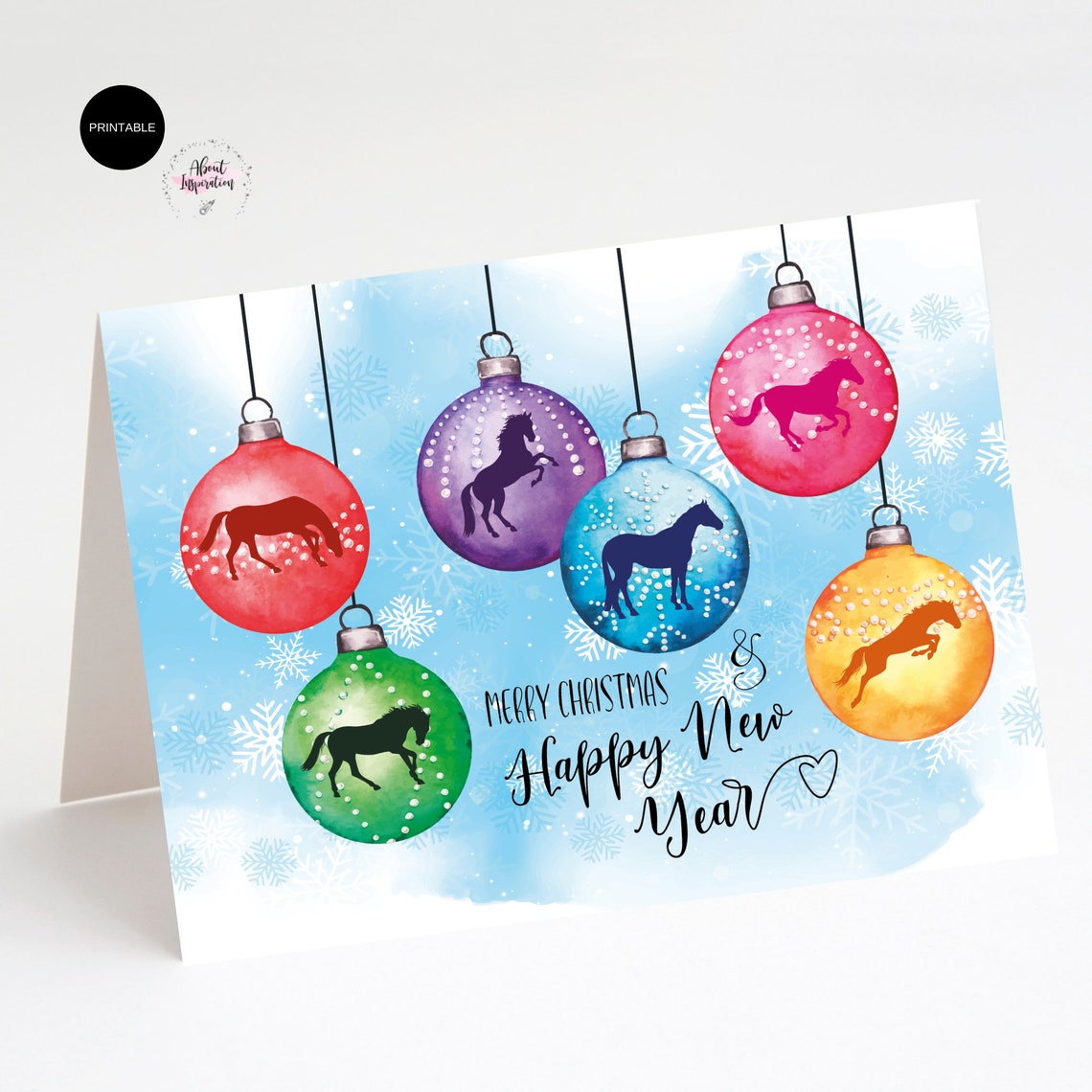 printable-horse-christmas-card-merry-christmas-card-and-etsy