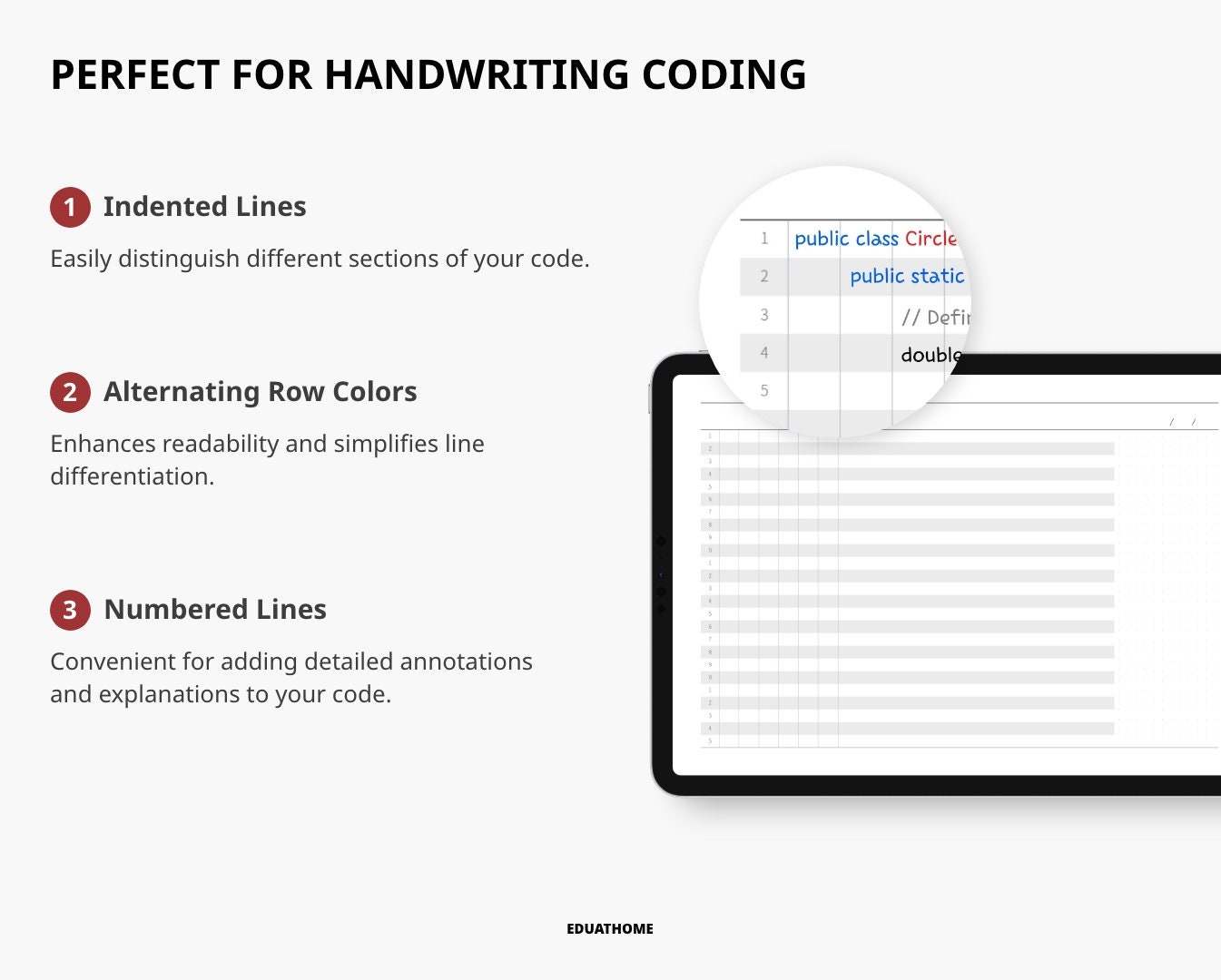 PROGAMMING CODING NOTEBOOK, Goodnotes Templates, Programming Practice ...