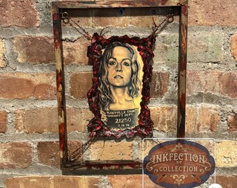 Baby -Rob Zombie- Framed INKfection Tattoo Art - Horror / Oddities Decor -  Halloween / Haunted House Prop