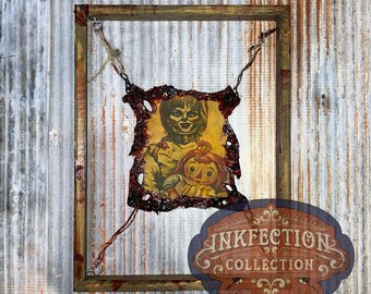 Annabelle - Conjuring - Framed INKfection Tattoo Art - Horror / Oddities Decor -  Halloween / Haunted House Prop