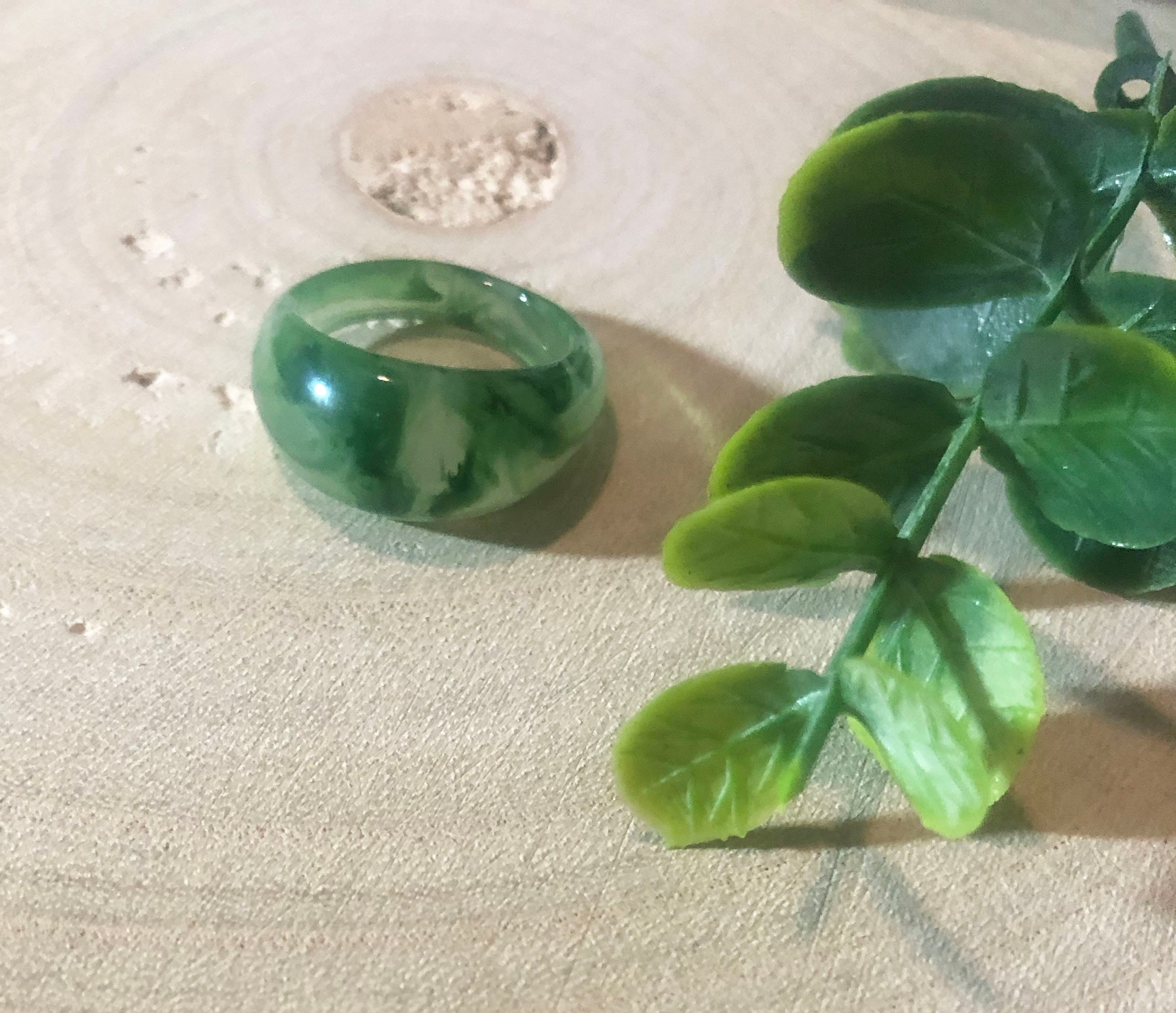 Resin Dome Ring