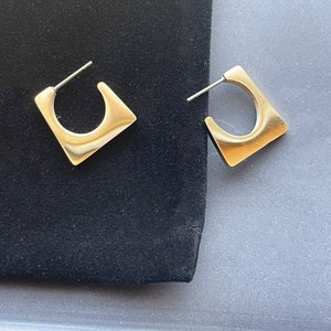 ALG Square Huggie Hoop