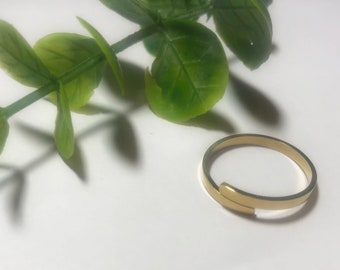 Bague minimaliste