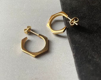 ALG Tiny Hex Hoops