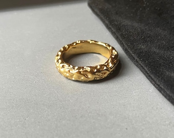 ALG Gehämmerter Bandring