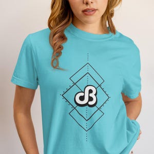 Sacred Geometry Daily Bread Music T-Shirt | Teal EDM Merch Tee, Festival Fashion, Witchy Vibes