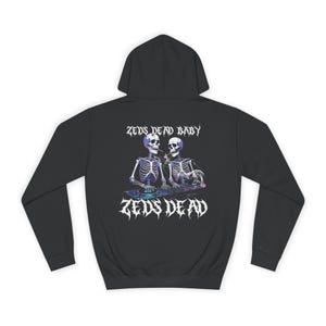 Sweat à capuche Zeds Dead Skeleton Rave | Produits dérivés EDM, sweat-shirt unisexe confortable, style alternatif, tenues gothiques pour festival, mode trippy dubstep wook image 5
