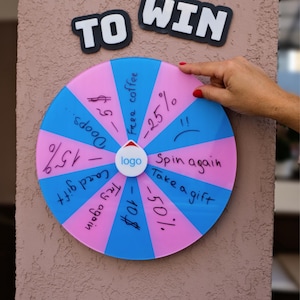 Spin the Wheel Game, Custom Wheel of Fortune, Prize Wheel for Guest Customers, Wall Wheel of Fortune, Wedding Game Activity