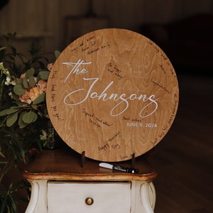Wedding Guest Book Alternative, Custom Wedding Decor Aesthetic, Wooden Acrylic Wedding Sign, Engagement Reception Sign, Garden Wedding Decor