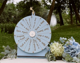 Custom Family Game, Dry Erase Spin the Wheel Game, Wedding Game for Guests, Office Games, Personalized Activity