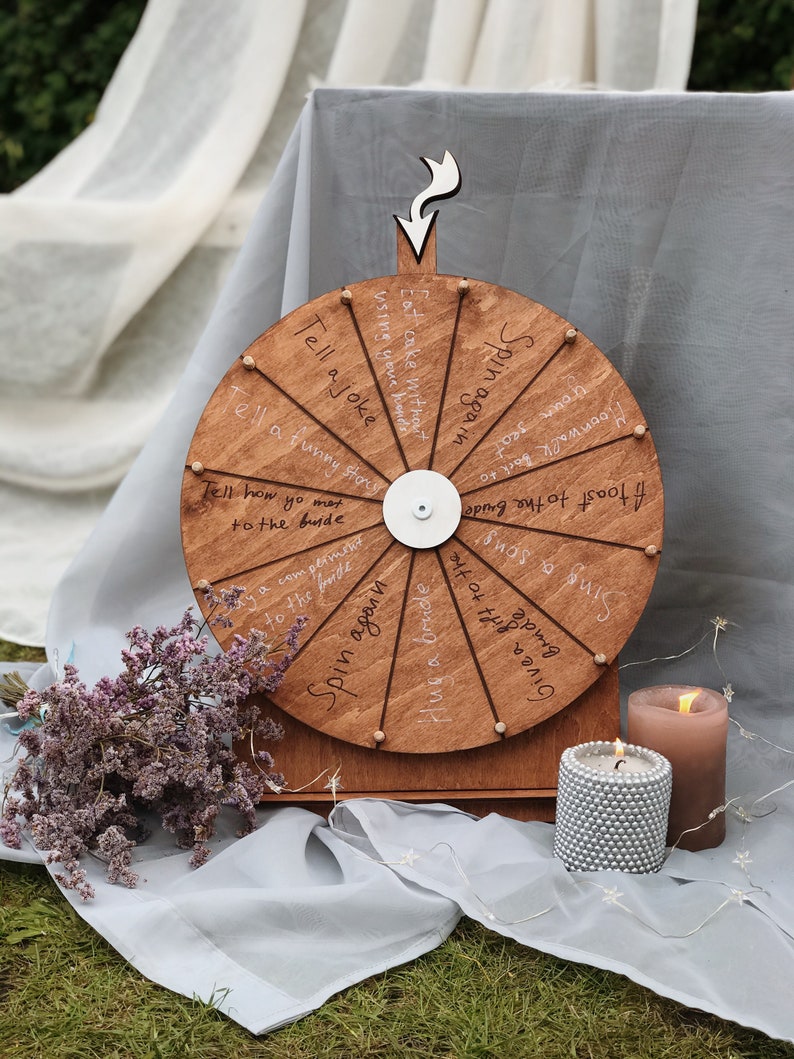 Personalized Family Game Spin The Wheel Game With Custom Etsy Personalized family game spin the wheel game with custom etsy