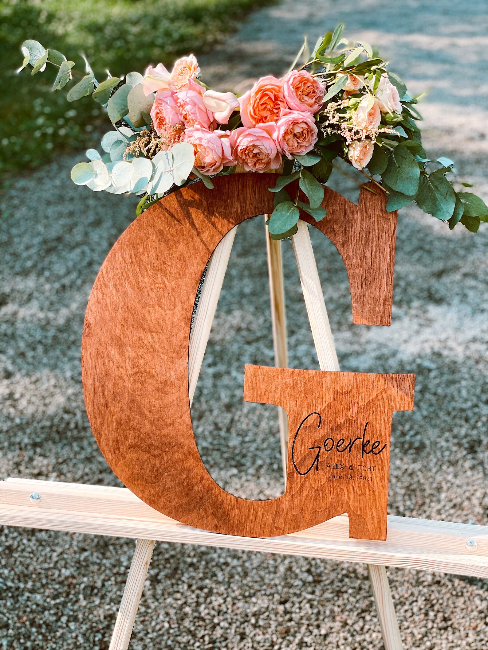 Wooden Letter Guest Book Wedding Sign Birthday Party Etsy