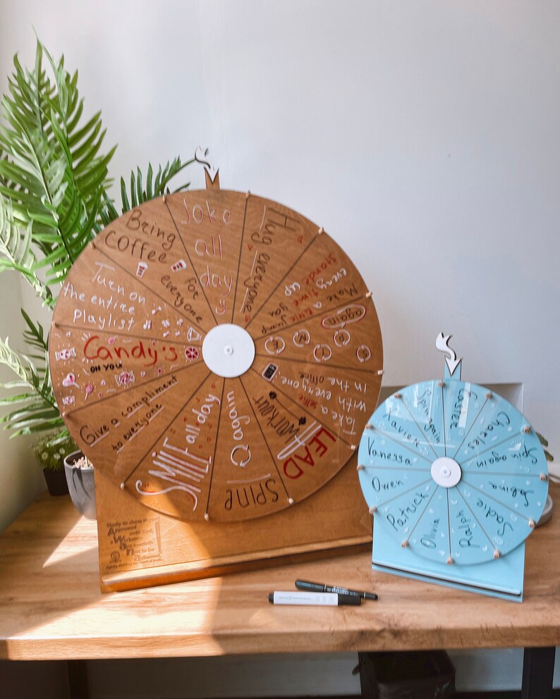 Custom Wheel Game, Thanksgiving Family Activity, Wedding Games for Guests, Engagement Party Game, Ice Breaker Game Holiday image 6