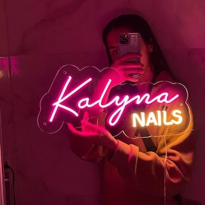 Unique Neon Gift, Custom Logo LED Sign for Business