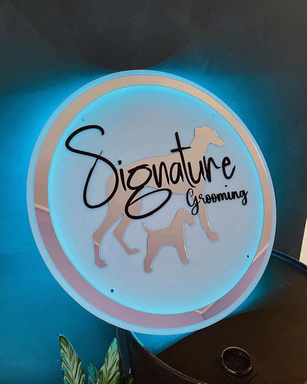 Custom Led Neon Sign Shop Sign Custom Acrylic Sign Led Etsy