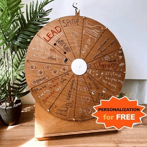 Spin to Win Wheel Game for Customers, Custom Party & Business Game, Fun Wedding Activity, Family Game Night, Housewarming Family Game image 7