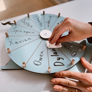 Spin to Win Wheel Game for Customers, Custom Party & Business Game, Fun Wedding Activity, Family Game Night, Housewarming Family Game image 4