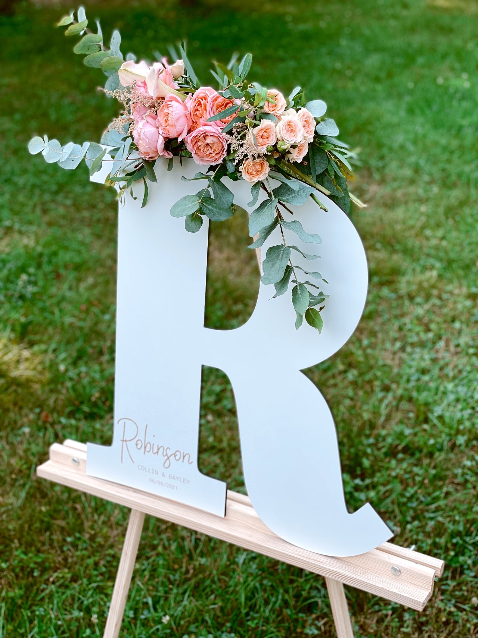 Wooden Letter Guest Book Wedding Sign Birthday Party Etsy