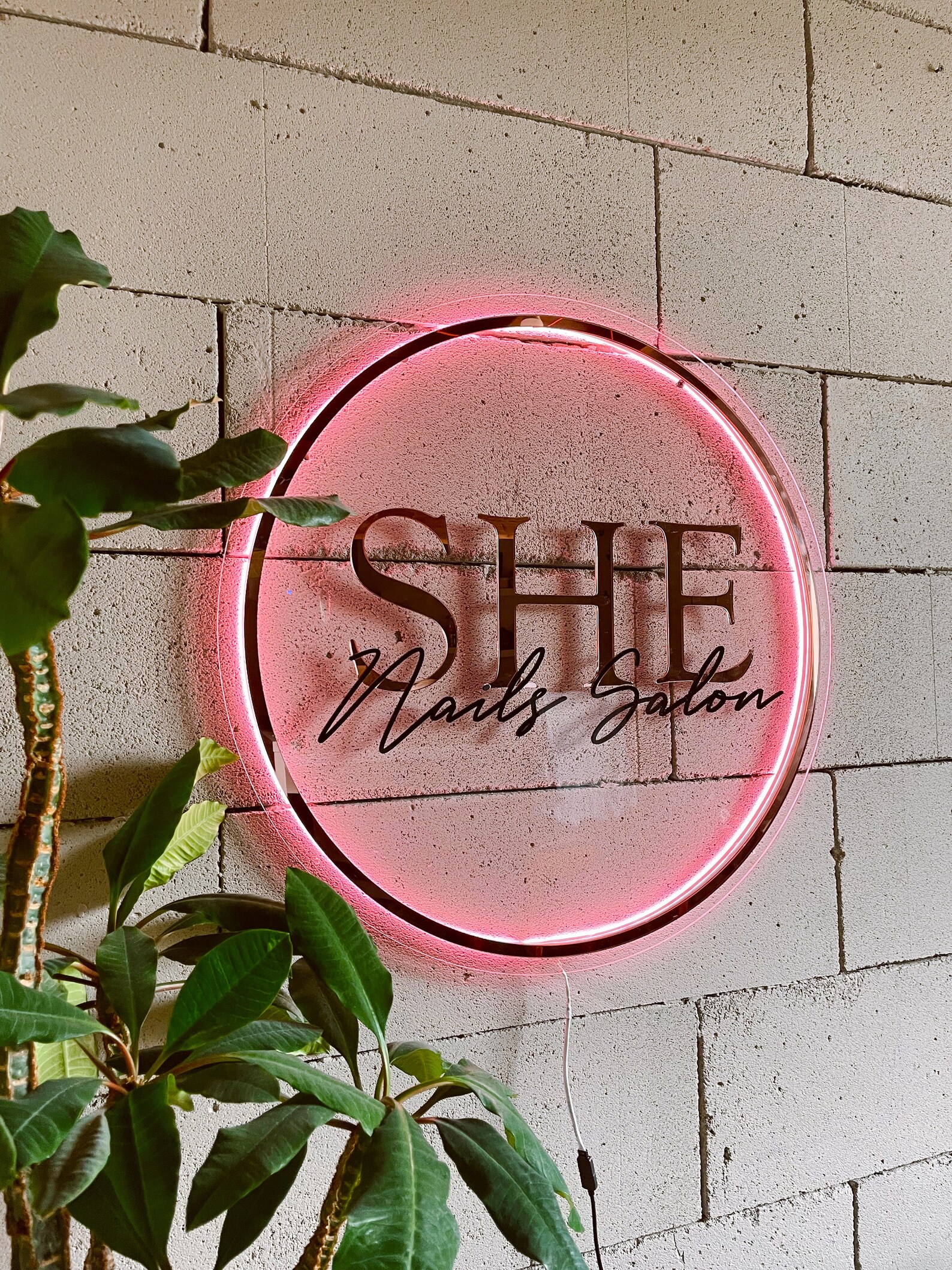 Custom Logo Neon Sign Office Decor Led Logo Sign Custom Etsy