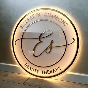 Neon Custom Logo, Acrylic Business sign, 3D LED Logo, Custom Shop Signage, Neon Signs For Office Decor, Beauty Bar Logo Signage