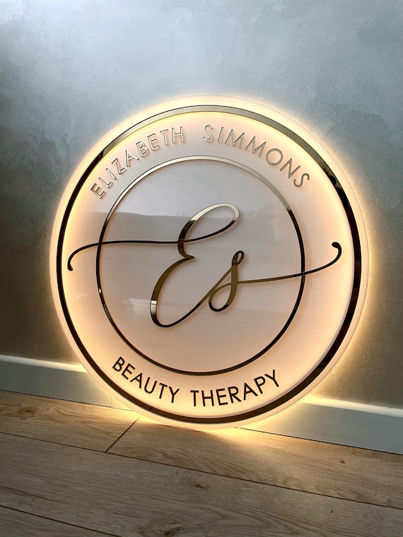 Neon Custom Logo, Acrylic Business sign, 3D LED Logo, Custom Shop Signage, Neon Signs For Office Decor, Beauty Bar Logo Signage