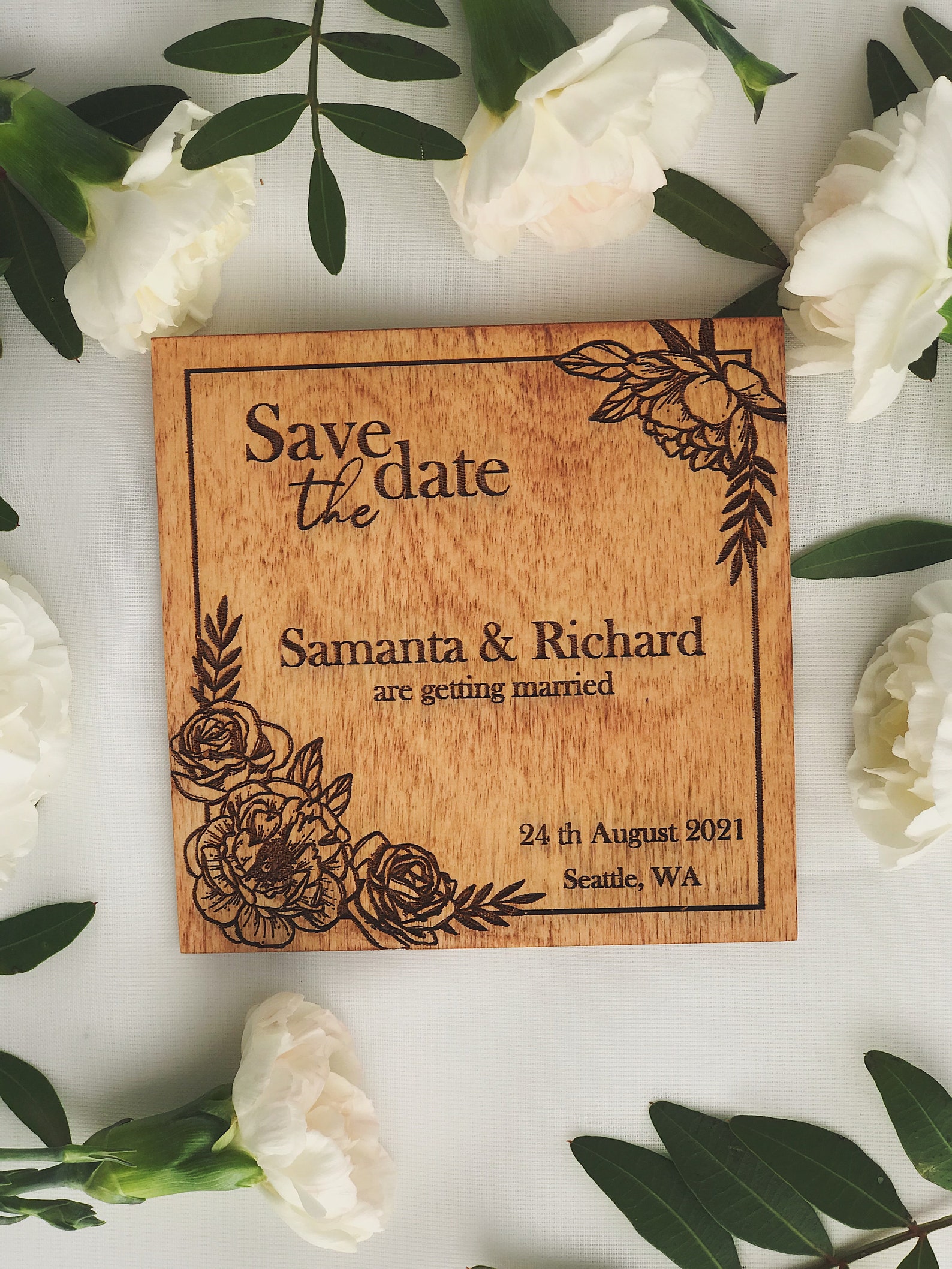Bulk Personalized Wedding Coasters Custom Wedding Favors in Etsy