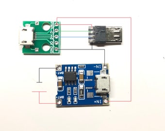 micro USB / USB-C extension set