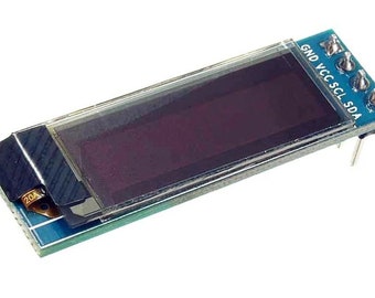 SSD1306 OLED display 128x32 pixels