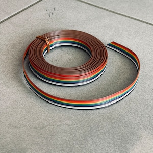 Rainbow ribbon for Haslab Proton Pack cyclotron cover